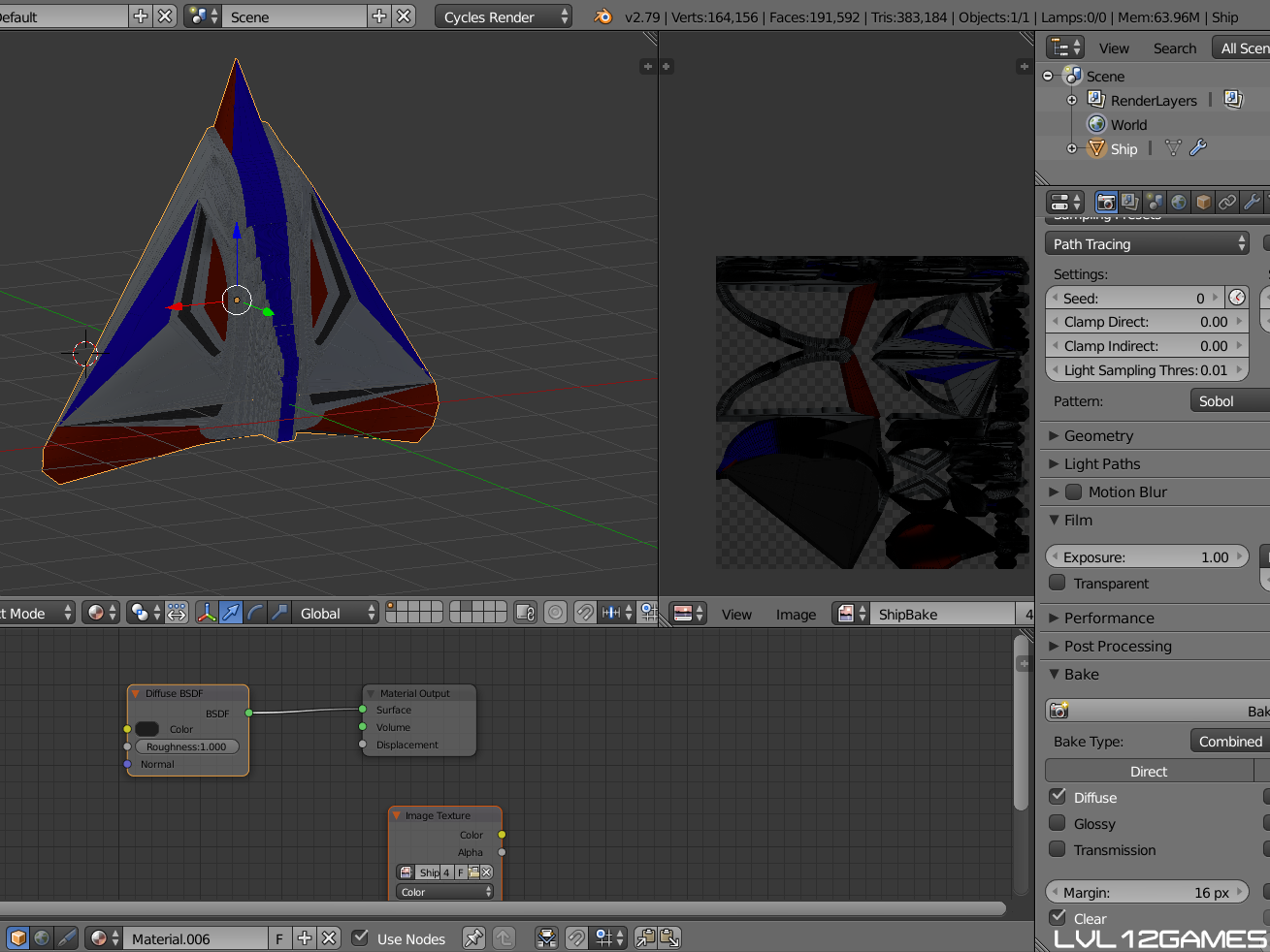 Blender Project Screen